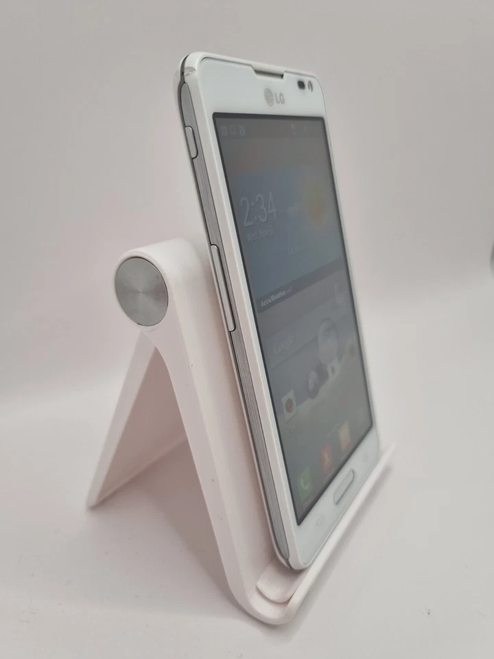 LG Optimus F6 White Unlocked 4GB 4.5" 5MP Android Smartphone - Image 3 of 4