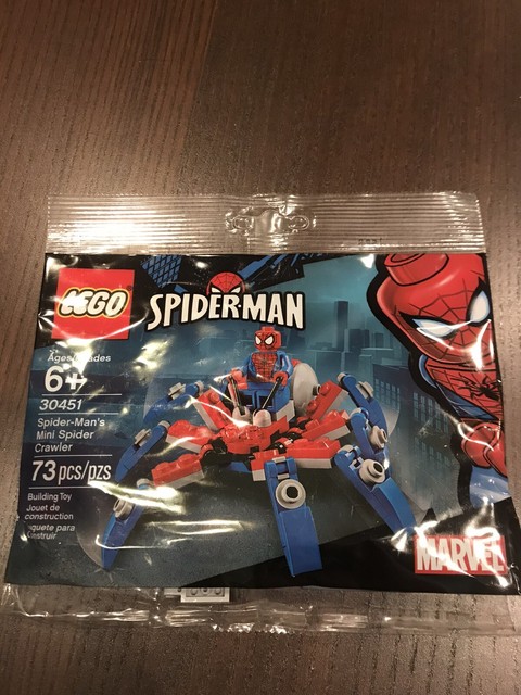 LEGO 30451 Spider-Manâs Mini Spider Crawler Factory NEW Sealed Polybag | eBay