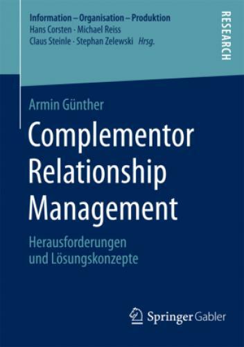 Thumbnail - Complementor Relationship Management Herausforderungen Und