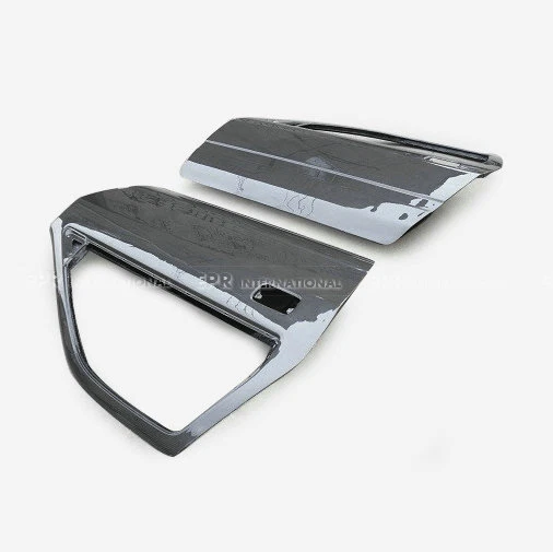 Repuesto de fibra de carbono para Mazda 90+ RX7 FC3S Facelift OE puerta delantera 2 piezas Foto 4 de 4