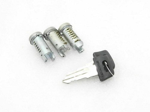 AEspares Vespa PX T5 LML Steering Tool Box & Seat Lock Barrel Set Of 3 With 2 Keys