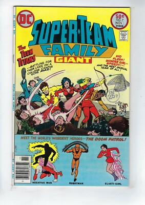 Super-Team Family # 7 Teen Titans / Doom Patrol Nov 1976 VF