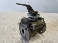 Flowserve 1-G4-11K100U0M1GA 1" Plug Valve, 316SS, #96755