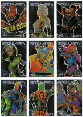 Marvel Flair 2019: Complete Singularity Set (29) Upper Deck