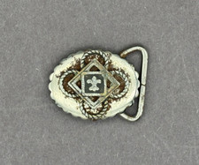 Vintage Boy Scouts of America Belt Buckle Metal 1 1/2"