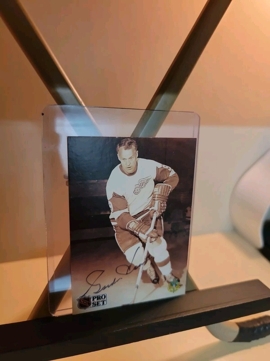 Gordie Howe Signed Pro Set Card #344 | eBay