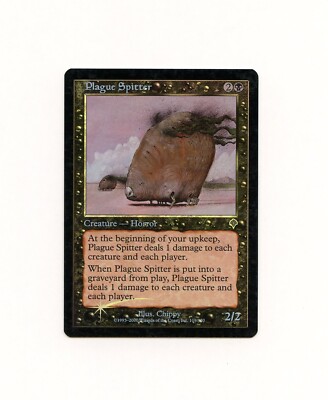 疫病吐き/Plague Spitter Foil 英語 4枚 MTG Plague Spitter Invasion FOIL LP light clouding Magic the Gathering