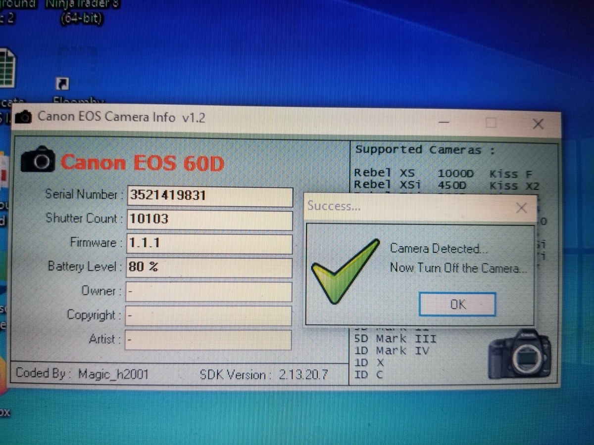 Shutter Count Canon 70d App Canon 60d Canon R5 Shutter Count
