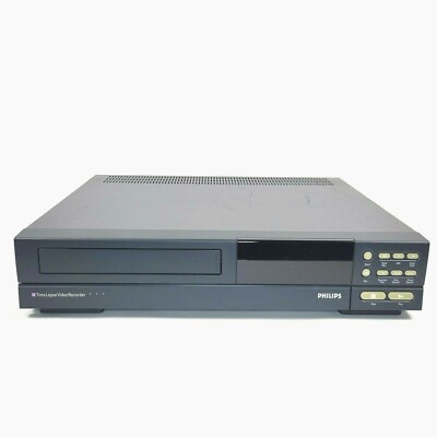 Philips Time Lapse Recorder LTC 3960/60 PARTS ONLY Eats Tape When Rewinding 