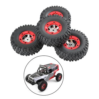 4 Stück RC Reifen Räder Ersatz Gummireifen Set einfache Montage RC Räder