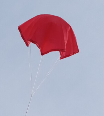 Top Flight Parachute Rip Stop Nylon 36'' Red  TOP-PAR-36 Red
