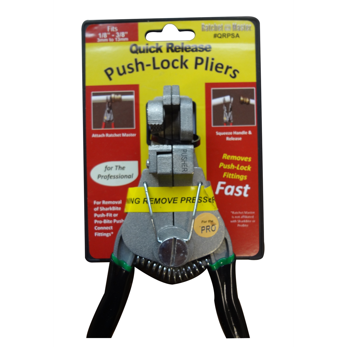 RATCHET MASTER Quick Release Pliers Set QRP4S P4S