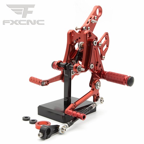 CNC Adjust Rearsets Footpegs For Ducati Carbon 2011-2018 Diavel 1200 2011-2015 - Picture 2 of 14