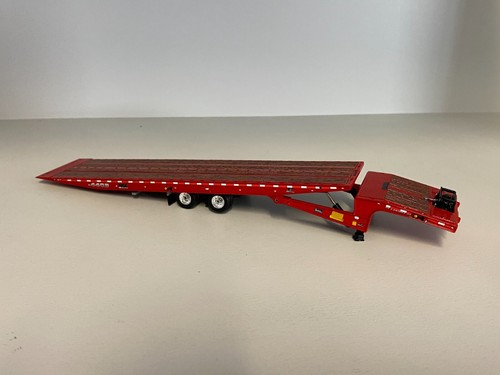DCP 1/64 Red Landoll 440B-50CA Traveling Axle Trailer Tandem axle - Picture 3 of 3
