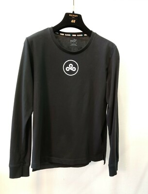 PUMA x CLOUD9 Gaming  Black Long Sleeve Men's Size Small T Shirt