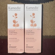 2  Kamedis Skin Restoring Solutions  CONTROL Scalp Lotion 3.38 oz
