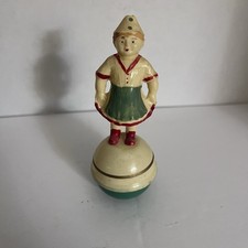 Celluloid Roly-Poly Toy Girl 1930  s