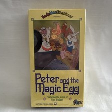 Peter And The Magic Egg With Ray Bolger VHS, 1990, Family Home Entertainment VG+