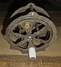 Vintage Skeleton Style Fly Fishing Reel Made In USA