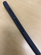 New Scotty Cameron Pistolero Plus Putter Grip Gray With Black Letters