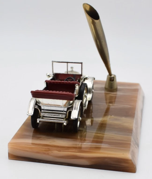 Matchbox Models of Yesteryear Y13 Daimler Type A12 1911 chrome. Giftware Lesney - Bild 4 von 4