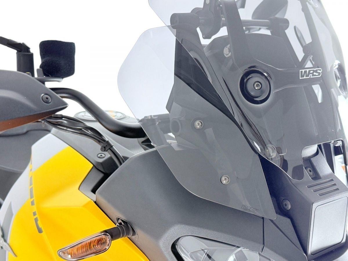 Wrs Smoke Mg009f - Side Deflectors For Moto Guzzi Stelvio 1000 Abs 2024 - Image 2