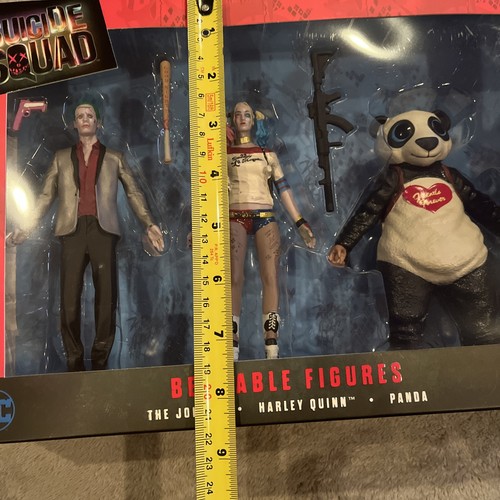 Harley Quinn The Joker DC Comics Action Figure Suicide Squad Box Set Sealed - Picture 12 of 12