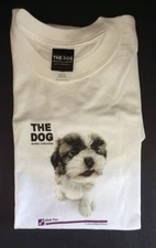 THE DOG Artlist Collection SHIH TZU White T-SHIRT Large NEW Vintage 2004