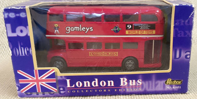 UNGEÖFFNETE BOX - Redbox Routemaster Doppeldeckerbus GAMLEYS & World of Toys