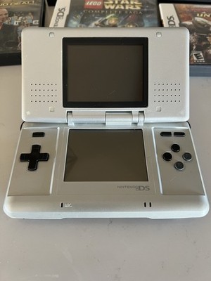 Nintendo DS Handheld System Silver Original Tested Working No