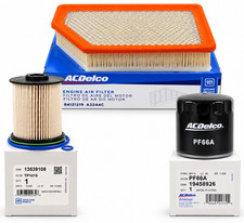 Acdelco Air Oil Fuel Filter Service Kit 2020-2026 3.0l Duramax Lm2 Lz0 Silverado Acdelco Air Oil Fuel Filter Service Kit 2020-2026 3.0l Duramax Lm2 Lz0 Silverado