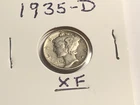 1935 D Mercury Dime EF XF Condition - SILVER Coin