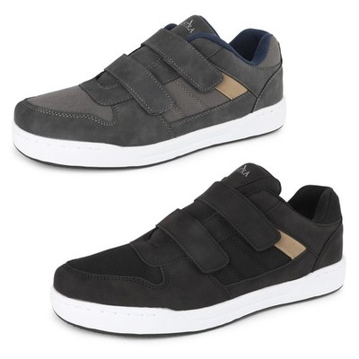 Herren Sneaker Low Sportschuh Freizeit Schuhe Klettverschluss Turnschuhe Laufsch