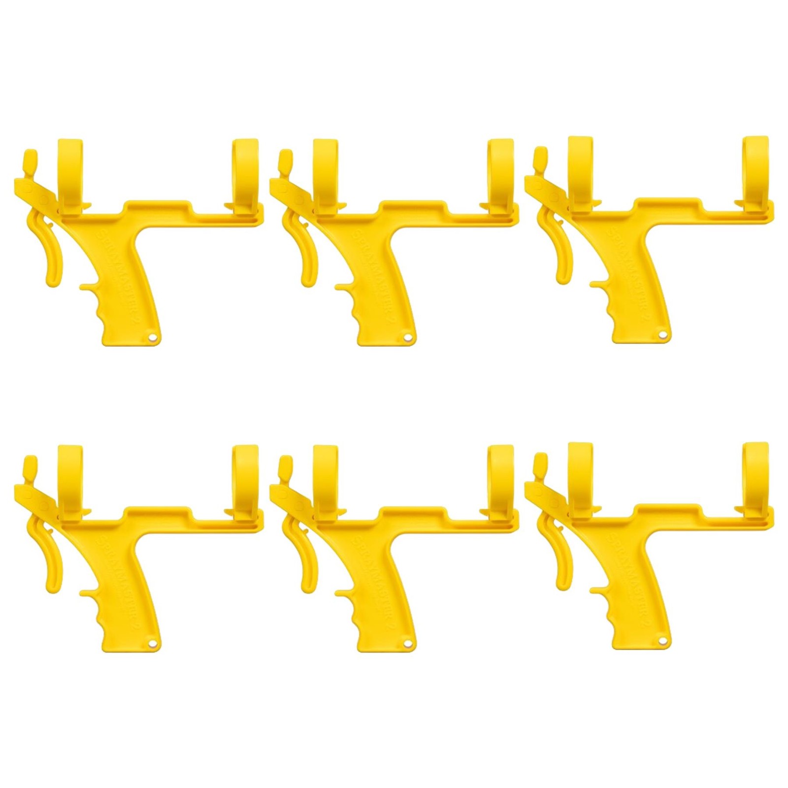 Aerosol Spray Linemarker Hand Held Trigger Attachment Applicator Grip Handle x6