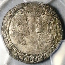 1557 PCGS VF 35 Ireland Mary Philip 4 Pence Groat Silver Coin S-6501C (25122701C