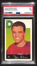 1962 Parkhurst #21 Norm Ullman HOF  PSA 7 NM C104225