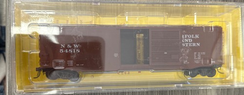 Kadee Cars HO RTR #6016 50’ PS-1 Boxcar Norfolk & Western #54818 NIB - 第 1/4 張圖片