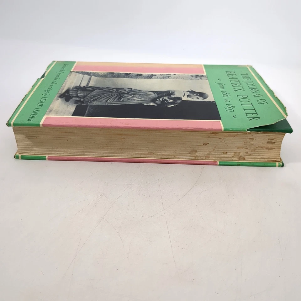 Journal of Beatrix Potter 1881 to 1897 Hardcover Book Leslie Linder 1966 - Imagem 4 de 4
