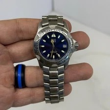 Vintage Esquire Watch Women's Stainless Steel Professional 100 Qtz Needs Batts