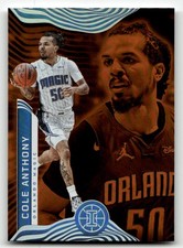 2021-22 Panini Illusions #64 Cole Anthony Orange