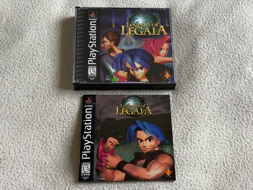 New ListingLegend of Legaia (PS1) CIB black label complete with manual