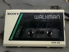 Sony Walkman WM-22 WM 22 Cassette Tape Player Made in Japan Working Read