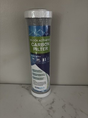 NEW SEALED Ronaqua Block Activated Carbon 5 Micron Water Filters