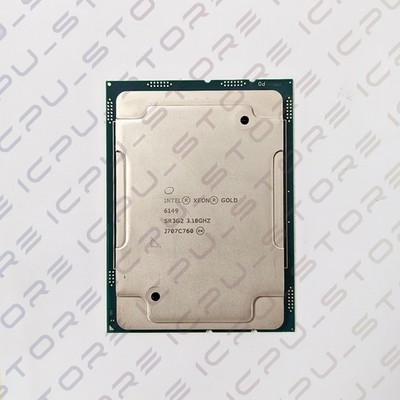 Intel Xeon Gold 6149 SR3G2 3.10 GHz 16-Core 32Threads LGA3647 CPU Processor
