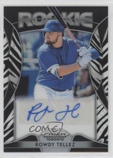 2019 Panini Prizm Rookie Zebra Prizm /99 Rowdy Tellez #RA-RT Auto 08ht