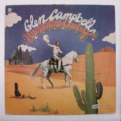 Glen Campbell   Rhinestone Cowboy   1 C 062-81 964   Vinyl LP   Country   1975