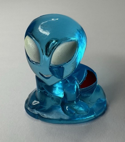 Crazy Bones Aliens #4 Bikini Baby Blue Transparent Color / Alien Gogo's Gogo