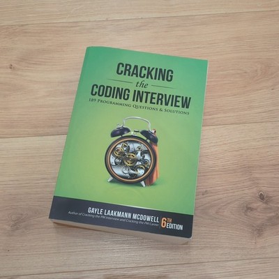 Cracking the Coding Interview, 6th Edition (English, green book)