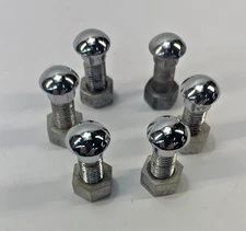 Bumper Bolt & Nut Set of 6, MG TD TF, Austin Healey 100, 100-6, 3000