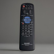 Genuine Sharp RRMCG0055AJSA VCR TV Cable Remote Control Original OEM